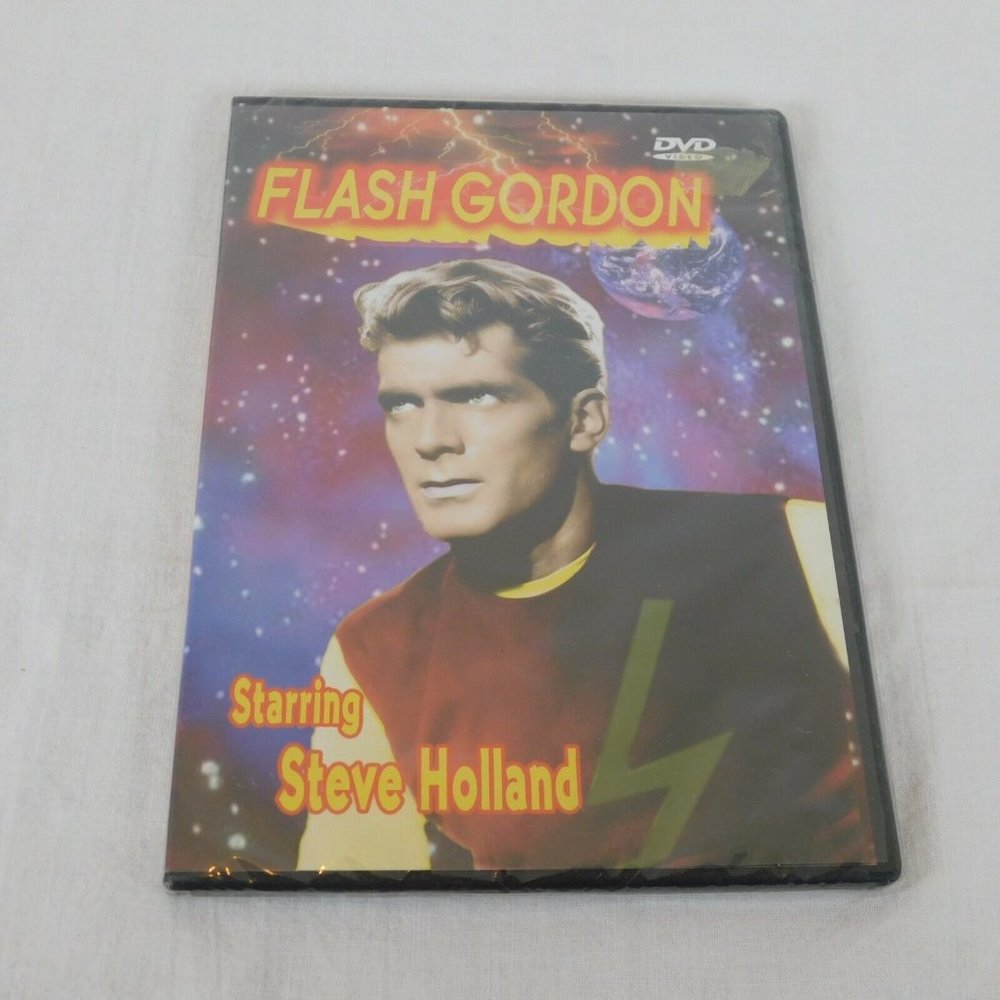 Flash Gordon DVD 2005 TV Series Steve Holland 3 Episodes Classic Science Fiction
